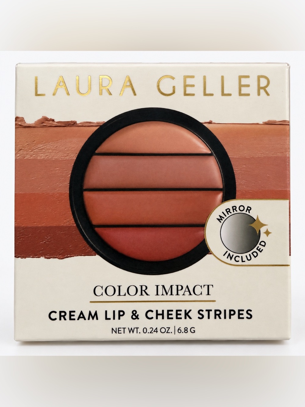 Laura Geller Color Impact Cream Lip & Cheek Stripes — Bare Essentials